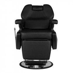 HAIR SYSTEM FOTEL BARBERSKI  YORK CZARNY 