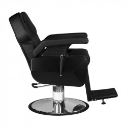 HAIR SYSTEM FOTEL BARBERSKI  YORK CZARNY 