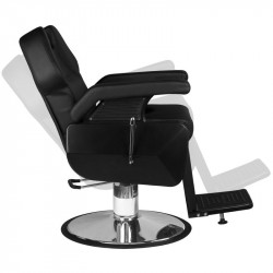 HAIR SYSTEM FOTEL BARBERSKI  YORK CZARNY 