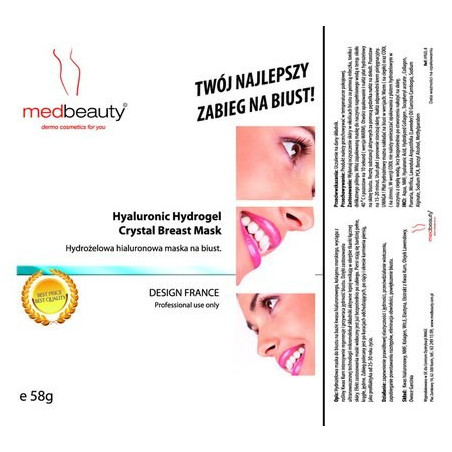 Hialuronowa maska na biust 58g 2szt                                                                      !  