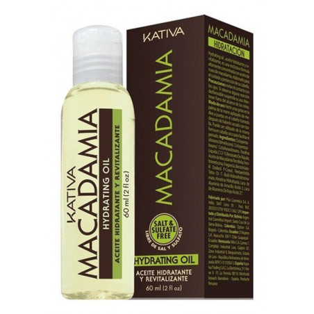 Kativa Macadamia Olejek nawilżający 60 ml