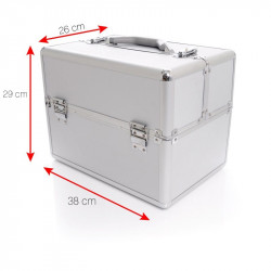 KUFEREK KOSMETYCZNY S - STANDARDOWY SILVER ACTIV 