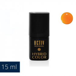 LAKIER HYBRYD UV LED 20 HULA HOOP ORANGE NEONOWY POMARAŃCZ 15ml 