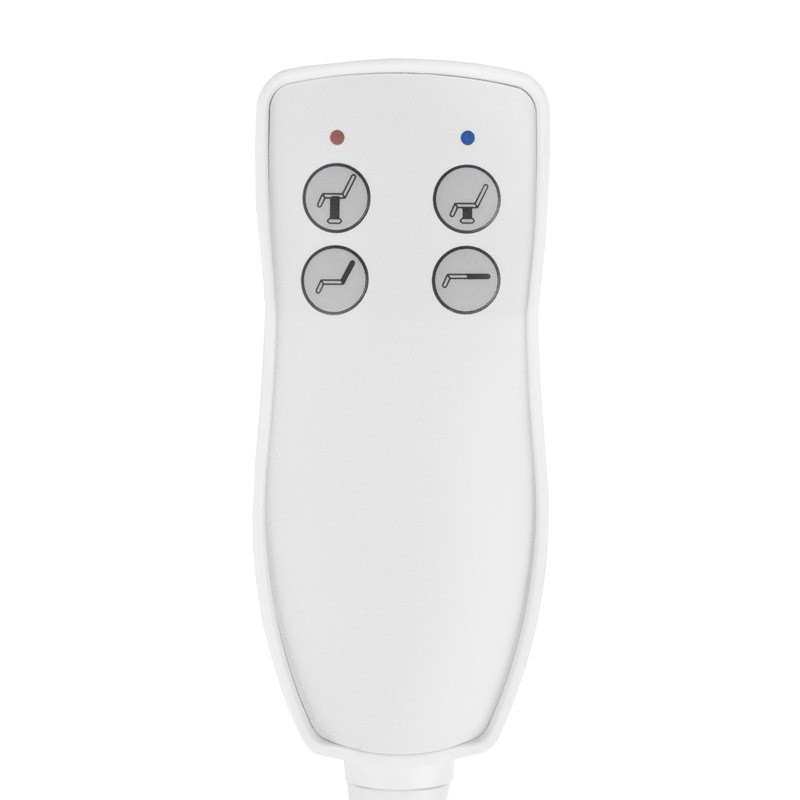 LEŻANKA ELEKTR. DO MASAŻU AZZURRO 336A 2SILN. BIAŁA Activ                      Q@d 