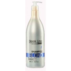 ! STAPIZ SZAMPON SLEEK LINE BLOND Z JEDWABIEM 1L        