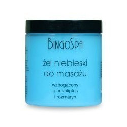  .BINGOSPA Gel niebieski z eukaliptusem i rozmarynem 250ml                                                             Wyp 