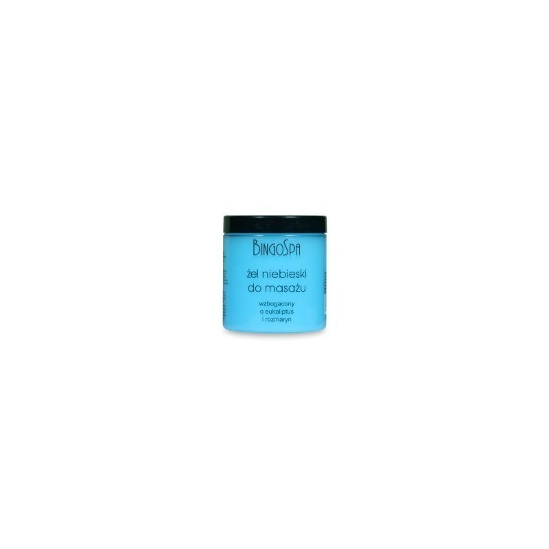  .BINGOSPA Gel niebieski z eukaliptusem i rozmarynem 250ml                                                             Wyp 