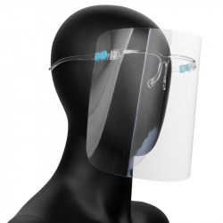 PRZYŁBICA OCHRONNA SUPER LIGHT - OKULARY + 5 OSŁON
