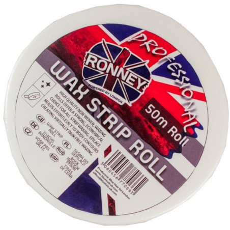 RONNEY - Taśma do depilacji WAX STRIP ROLLS (7cmx50mb) rolka        