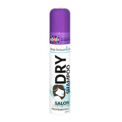 RONNEY Dry Shampoo deep brown&dark - Suchy szampon do włosów brązowych i ciemnych 200 ml      