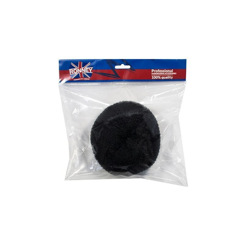 RONNEY Professional Hair Bun - 052 - Wypełniacz koka czarny (RA 00052) Rozmiar 15/6,5 cm, 40 g     