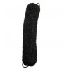 RONNEY Professional Hair Bun With Rubber size 230 - Wypełniacz koka podłużny z gumką rozmiar 230 mm - CZARNY RA 00061     