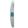 RONNEY Professional PREMIUM Nailfile -PILNIK 80/80 SZARY - ZEBRA PÓŁKSIĘŻYC     