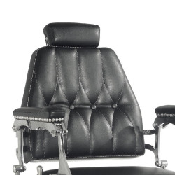 Activ GABBIANO FOTEL BARBERSKI LORD CZARNY 