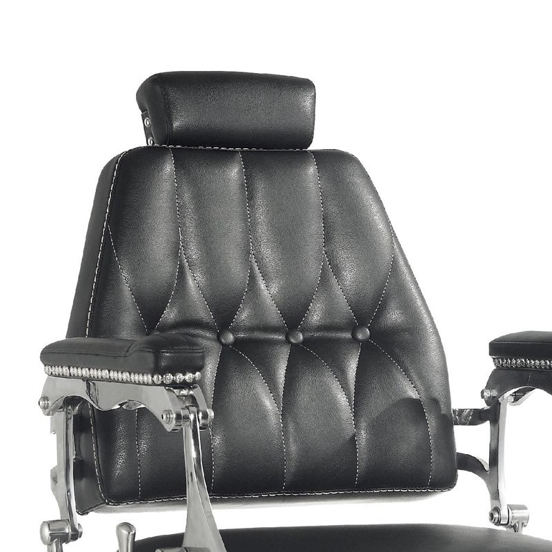 Activ GABBIANO FOTEL BARBERSKI LORD CZARNY 