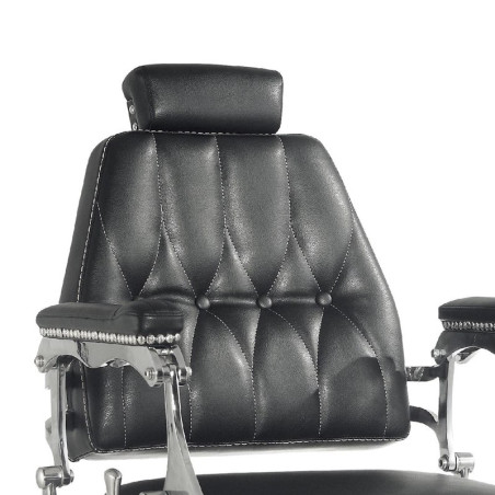 Activ GABBIANO FOTEL BARBERSKI LORD CZARNY 
