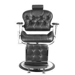 Activ GABBIANO FOTEL BARBERSKI PREMIER CZARNY 