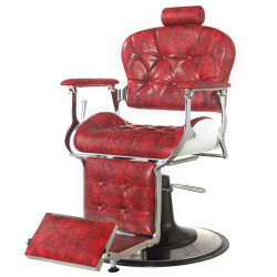 Activ GABBIANO FOTEL BARBERSKI PREMIER CZERWONY 