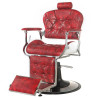 Activ GABBIANO FOTEL BARBERSKI PREMIER CZERWONY 