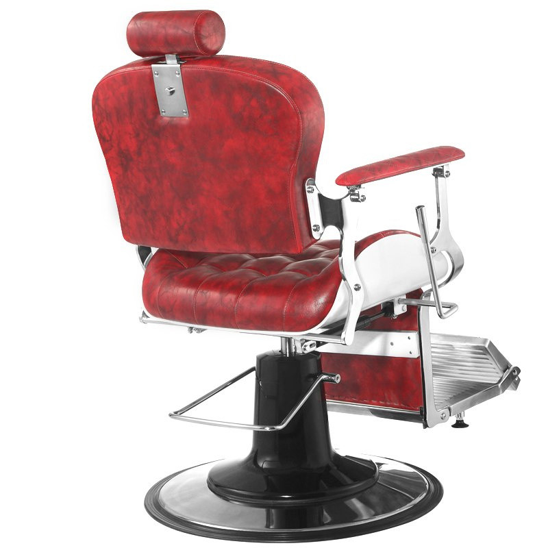 Activ GABBIANO FOTEL BARBERSKI PREMIER CZERWONY 