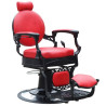 Activ GABBIANO FOTEL BARBERSKI PRESIDENT CZERWONY 
