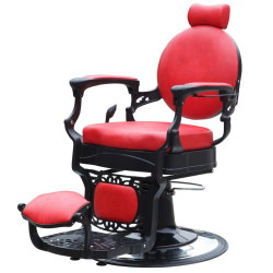 Activ GABBIANO FOTEL BARBERSKI PRESIDENT CZERWONY 