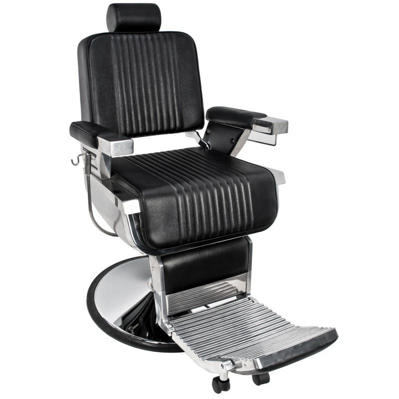 ACTIV GABBIANO FOTEL BARBERSKI ROYAL CZARNY 