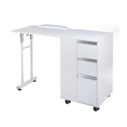 Stolik do manicure składany BD-3802 BIAŁY 