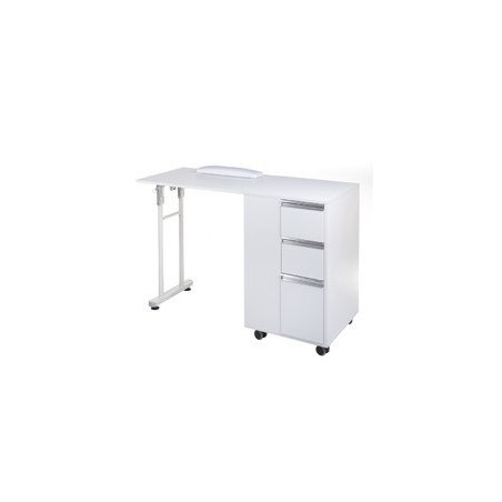 Stolik do manicure składany BD-3802 BIAŁY  