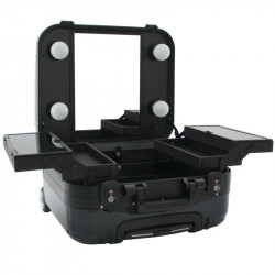 Activ KUFER GLAMOUR 9301 CZARNY ( PRZENOŚNE STANOWISKO) 
