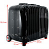 Activ KUFER GLAMOUR 9301 CZARNY ( PRZENOŚNE STANOWISKO) 