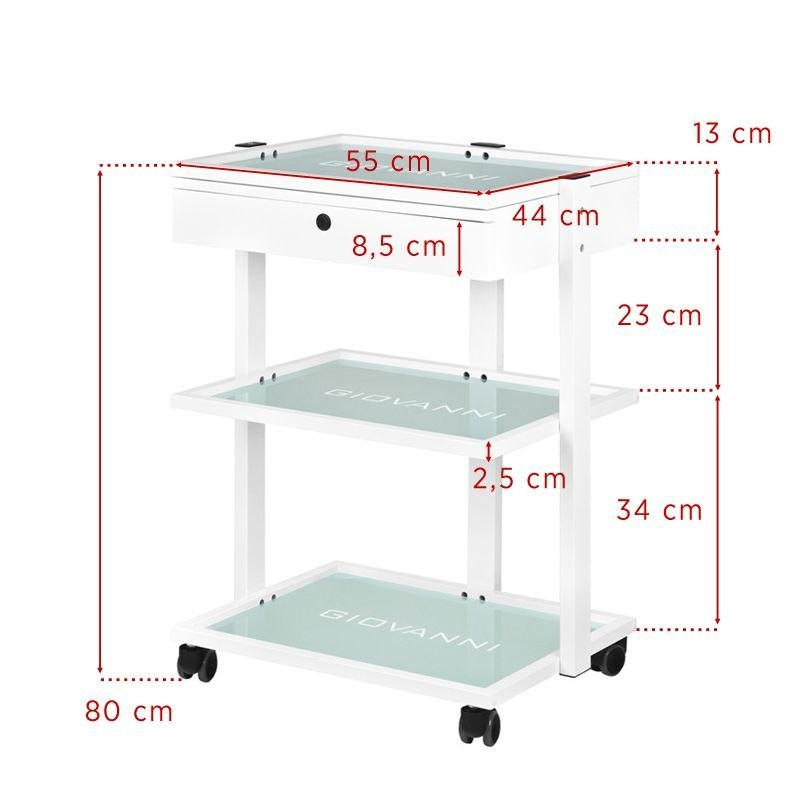 STOLIK KOSMETYCZNY TYP 1040A GIOVANNI