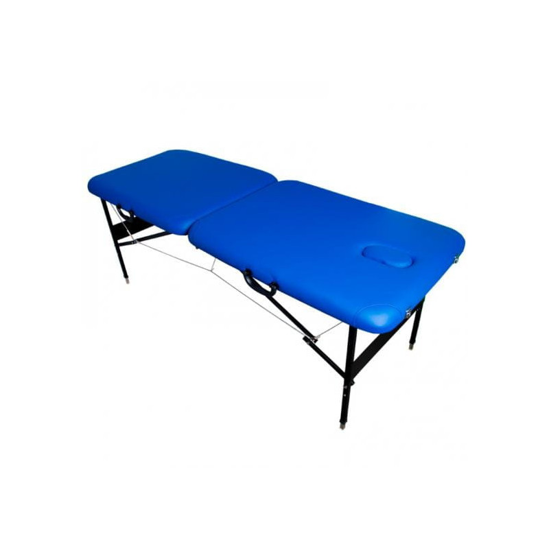 STÓŁ SKŁADANY DO MASAŻU KOMFORT STAL AT-001 BLUE