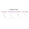 SYIS - RZĘSY J 0,15x 15mm 0,25g