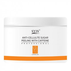 SYIS ANTYCELLULITOWY PEELING CUKROWY Z KOFEINĄ 500G