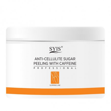 SYIS ANTYCELLULITOWY PEELING CUKROWY Z KOFEINĄ 500G