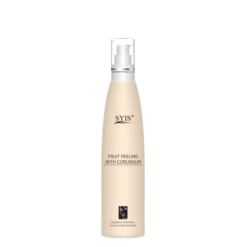 SYIS OWOCOWY PEELING Z KORUNDEM I KRYSTALICZNYM ZŁOTEM 200ML