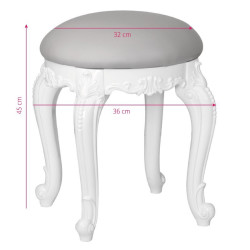 TABORET AZZURRO STYL 60-01 SZARY 