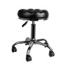 TABORET KOSMETYCZNY / FRYZJERSKI AM-302 PILLOW CZARNY