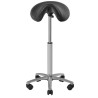 TABORET KOSMETYCZNY 001B CZARNY WYSOKI 