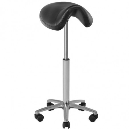 TABORET KOSMETYCZNY 001B CZARNY WYSOKI 