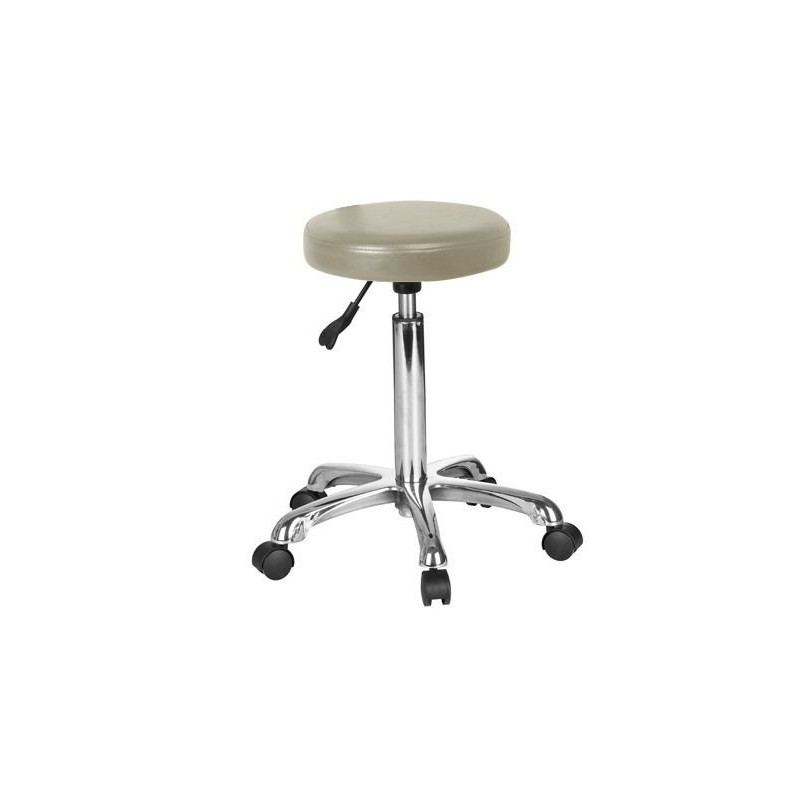 TABORET KOSMETYCZNY 1023A CIEMNY Beżowy