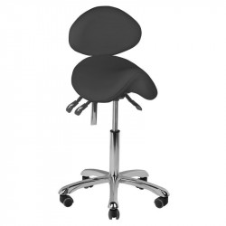 TABORET KOSMETYCZNY 1025 CZARNY GIOVANNI
