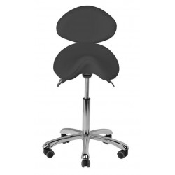 TABORET KOSMETYCZNY 1025 CZARNY GIOVANNI