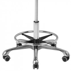 TABORET KOSMETYCZNY A-4299 BIAŁY