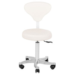 TABORET KOSMETYCZNY AZZURRO 057 BIAŁY 