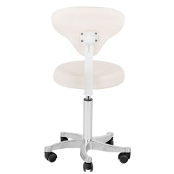 TABORET KOSMETYCZNY AZZURRO 057 BIAŁY 