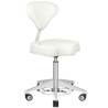 TABORET KOSMETYCZNY AZZURRO 156F BUMP-UP BIAŁY 
