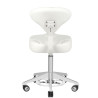 TABORET KOSMETYCZNY AZZURRO 156F BUMP-UP BIAŁY