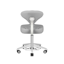 TABORET KOSMETYCZNY AZZURRO 156F BUMP-UP SZARY